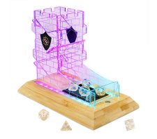 ENHANCE - LED Dice Tower with Dice Set: Clear