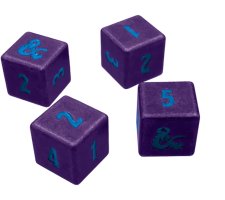 Ultra Pro Dungeons and Dragons - Heavy Metal Dice Set D6: Phandelver Campaign - Underdark (4 stuks)