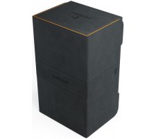 Gamegenic - Stronghold 200+ XL Convertible Deckbox: Black/Orange