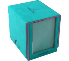 Gamegenic - Sidekick Pro 100+ XL Convertible Deckbox: Teal/Pink