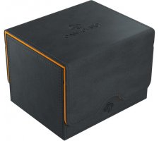 Gamegenic - Sidekick 100+ XL Deckbox: Black/Orange