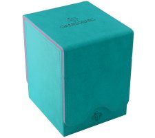 Gamegenic - Squire 100+ XL Convertible Deckbox: Teal/Pink