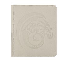 Dragon Shield - Zipster Binder 160: Ashen White