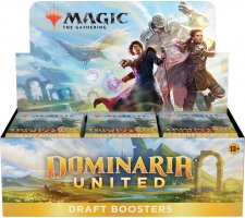 Draft Booster Box Dominaria United (incl. foil box topper)