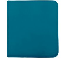 Vivid Pro 12 Pocket Zippered Binder: Teal