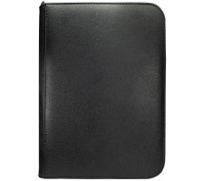 Vivid 4 Pocket Zippered Pro Binder - Black