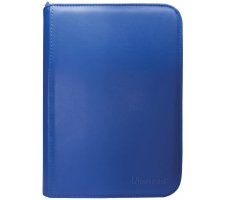 Vivid 4 Pocket Zippered Pro Binder - Blue