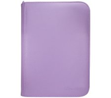 Vivid 4 Pocket Zippered Pro Binder - Purple