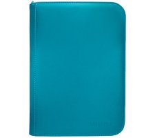 Vivid 4 Pocket Zippered Pro Binder - Teal
