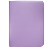 Vivid 9 Pocket Zippered Pro Binder - Purple