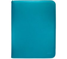 Vivid 9 Pocket Zippered Pro Binder - Teal