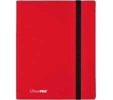 Pro 9 Pocket Binder Eclipse Apple Red