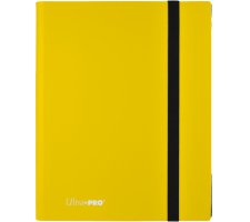 Pro 9 Pocket Binder Eclipse Lemon Yellow