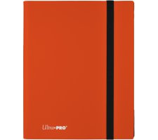 Pro 9 Pocket Binder Eclipse Pumpkin Orange