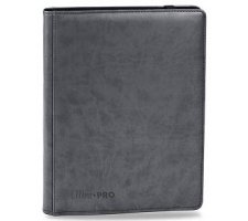 Premium Pro 9 Pocket Binder Grey