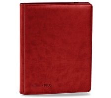 Premium Pro 9 Pocket Binder Red