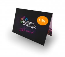 Bazaar of Magic gift card: 25 euros