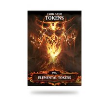 Card Game Tokens Booster: Premium Red Elemental Tokens