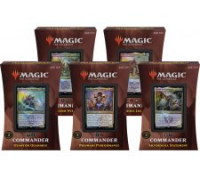 Commander 2021 Strixhaven complete set decks