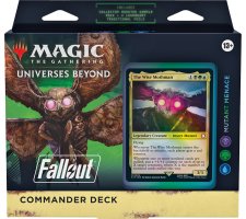 Magic: the Gathering Universes Beyond - Fallout Commander Deck: Mutant Menace