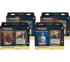 Magic: the Gathering Universes Beyond - Fallout Commander Deck (set of 4 decks)