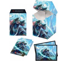Deckbox + Sleeves Commander 2021: Adrix and Nev, Twincasters