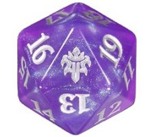 Oversized Spindown Die D20 Gift Edition Throne of Eldraine