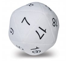 Jumbo D20 Plush White