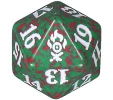 Spindown Die D20 Ravnica Allegiance: Gruul