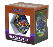 Sirius Dice - Black Lotus Spindown Die (54mm)