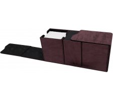 Deckbox Alcove Vault Suede Collection: Ruby
