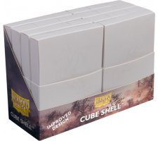 Dragon Shield Cube Shell Ashen White (8 pieces)
