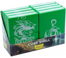 Dragon Shield Cube Shell Green (8 pieces)