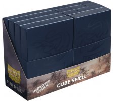 Dragon Shield Cube Shell Midnight Blue (8 pieces)