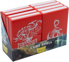 Dragon Shield Cube Shell Red (8 pieces)