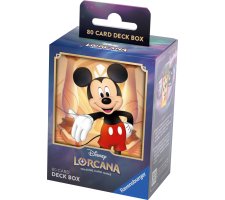 Disney Lorcana - The First Chapter 80 Card Deckbox: Mickey Mouse