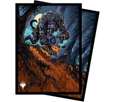 Sleeves Innistrad: Midnight Hunt: Moonrage Brute (100 stuks)