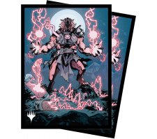 Sleeves Innistrad: Midnight Hunt: Storm-Charged Slasher (100 stuks)