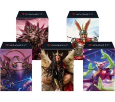 Ultra Pro Magic: the Gathering - March of the Machine Commander Pro 100+ Deckbox (set van 5)