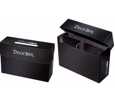 Deckbox Oversized Black (top loading)