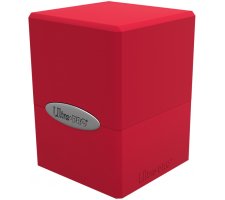 Deckbox Satin Cube Apple Red