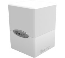 Deckbox Satin Cube Arctic White