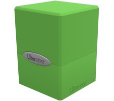 Deckbox Satin Cube Lime Green