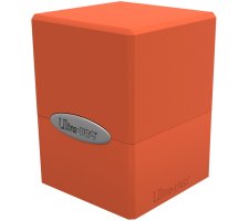 Deckbox Satin Cube Pumpkin Orange