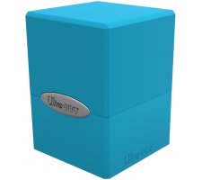 Deckbox Satin Cube Sky Blue