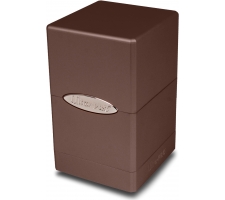 Deckbox Satin Tower Metallic Dark Chocolate