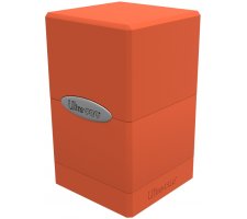 Deckbox Satin Tower Pumpkin Orange