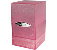 Ultra Pro - Glitter Satin Tower Deckbox: Pink