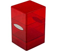 Ultra Pro - Glitter Satin Tower Deckbox: Red
