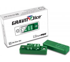 Dice Set D6 Gravity Dice: Emerald (2 pieces)